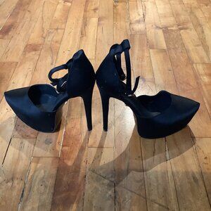 Imani Platform Pump - Black - Size 39